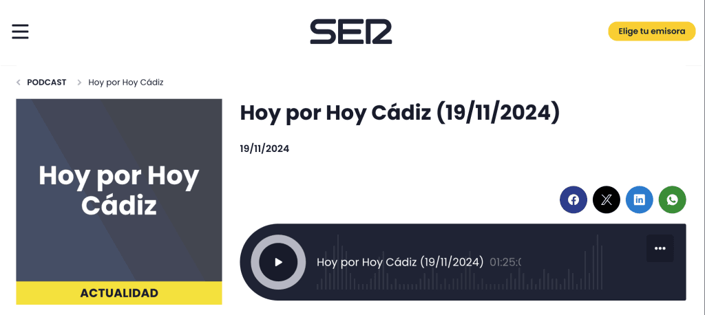 Beia Technology presenta su innovador software en Cadena SER